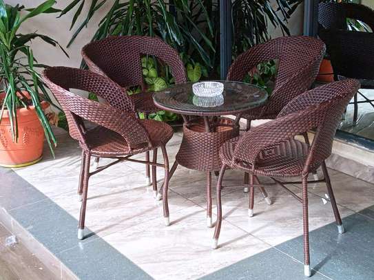 4 Seater Balcony/Outdoor Set (Inc Table) image 2