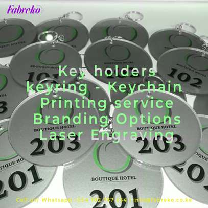 keyring - Keychain-key holder printing Fabreko Kenya image 2