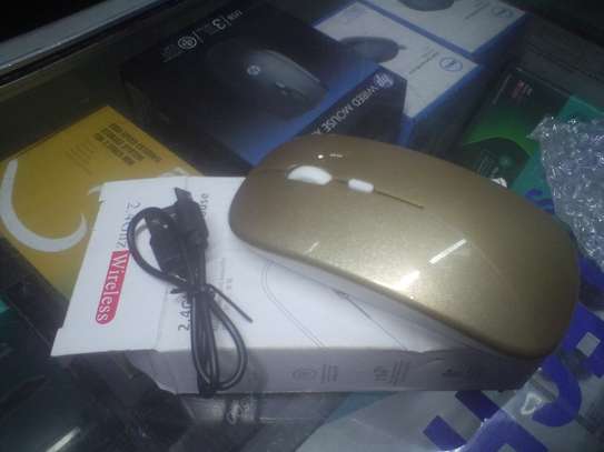 2.4 ghz wireless rechargeable mouse image 1