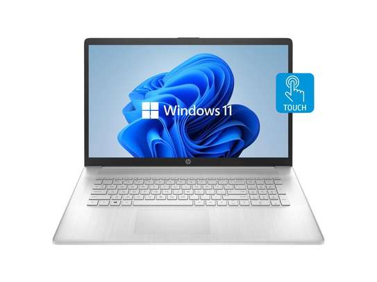 [Windows 11 Home] 2021 Newest HP 17t Laptop | 17.3" HD+ Touch Display | 11th Gen Intel Core i7-1165G7 Processor | 32GB DDR4 RAM | 1TB SSD + 1TB HDD | Wi-Fi 6 | Backlit KB | Webcam | HDMI | Silver image 1