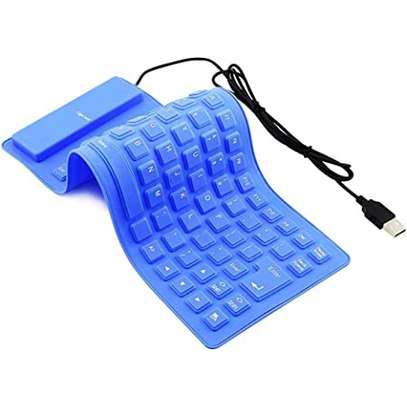 Flexible Foldable Computer Keyboard image 1