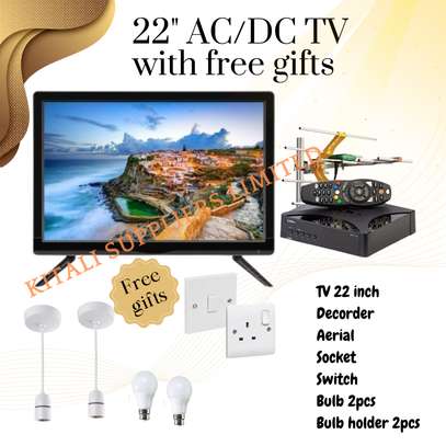 22 Inch AC/DC Digital TV with free gifts image 2
