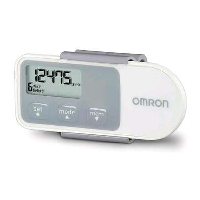OMRON PEDOMETER, MEASURES NUMBER OF STRIDES & DISTANCE TIME image 1