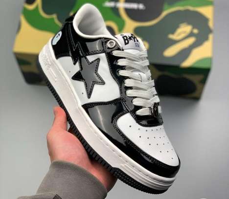 BAPE A Bathing Ape Bape Sta Low Black image 1