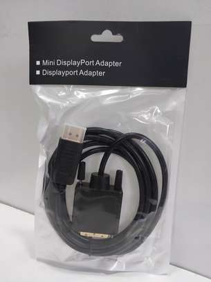 Displayport To DVI Display Cable (1.8m) image 1