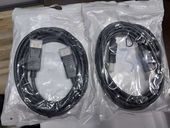 DP Male To HDMI Male Cable 3M (Black) image 2