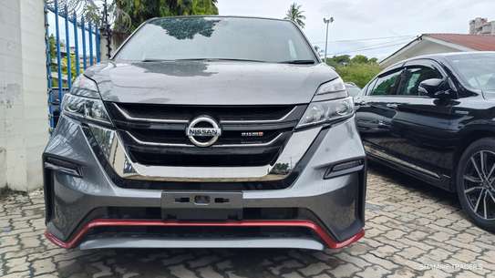 Nissan Serena highway ✨✨✨ Nismo Grey 2018 hybrid image 1