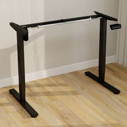 Office Desk: 1400MM Supportive Sit Standing Electric Desk image 3