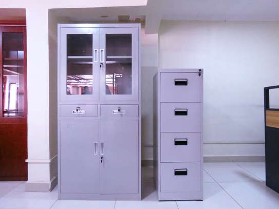 Office Cabinet: 2-Door Metallic Office Cabinet image 1