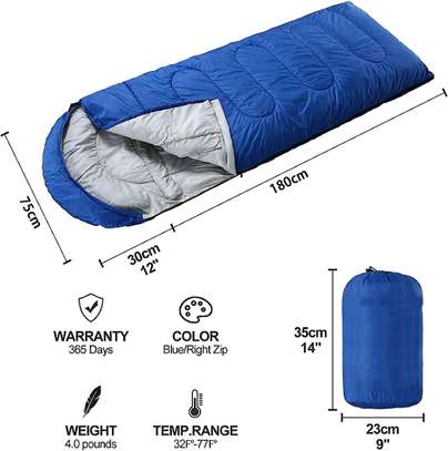 Sleeping bag for camping waterproof image 8