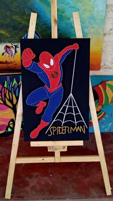 Spiderman string art image 2