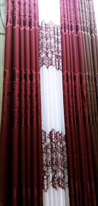 Curtains, sheers and throw pillows image 11