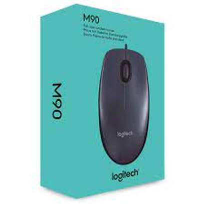 Logitech Wired Mouse M90 image 1
