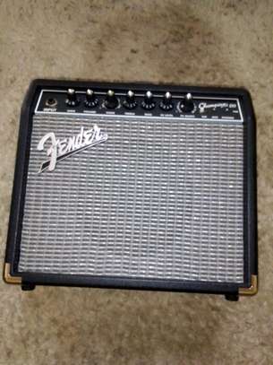 Cort guitar and fender amplifier image 3