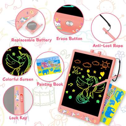 10inch Colorful Drawing Tablet Writing Pad image 3