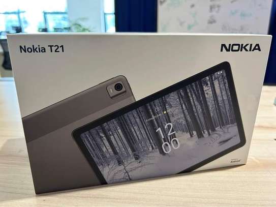 Nokia tablet t21 128gb + 4gb ram, 8200mah battery image 1