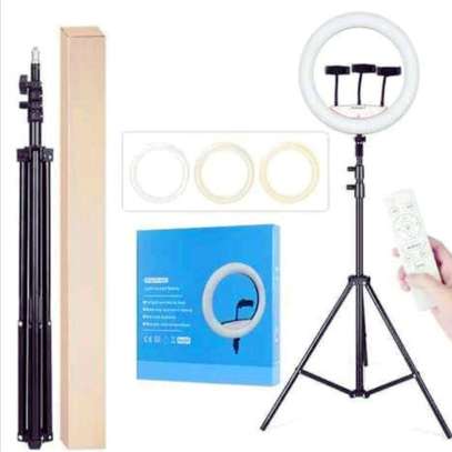 18 inches ring light with tripod stand image 2