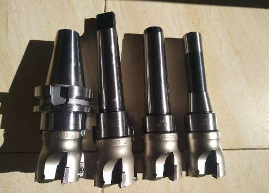 50MM FACEMILLS,ARBOR AND INSERTS FOR SALE image 1