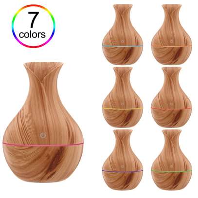 Wood Grain Humidifier Aromatherapy Scent Diffuser image 2