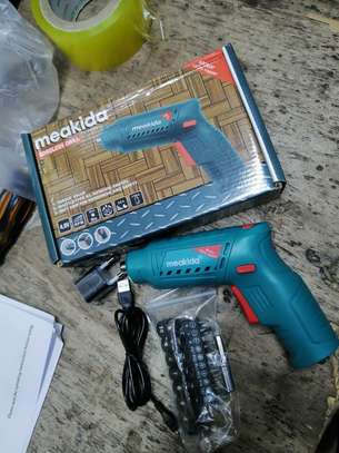 Small CORDLESS DRILL 100% COPPER WITH Screwdriver Set image 1