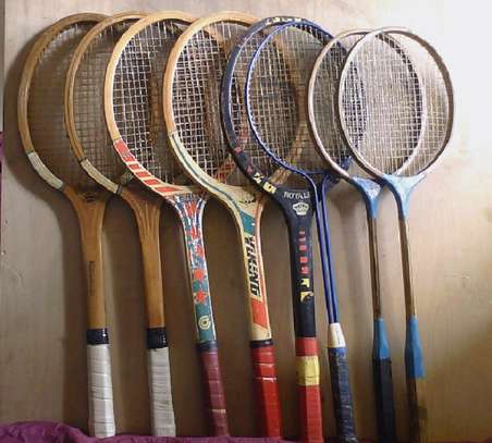 Vintage Wooden Tennis Racquets - Assorted image 2