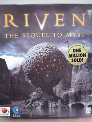 “RIVEN” THE SEQUEL TO MYST / ORIGINAL COMPUTER GAME! image 2