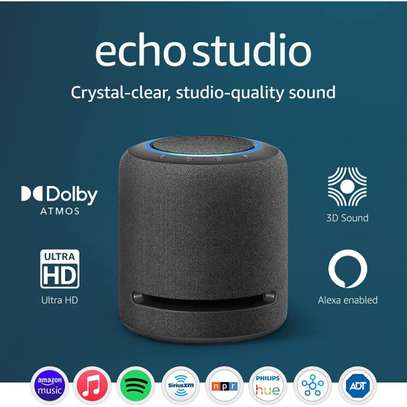 Amazon Echo Studio High-fidelity smart speaker with 3D audio image 4