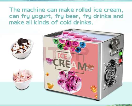 Thai Mini Fried/Rolled Ice Cream Machine image 6