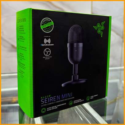 Razer Seiren Mini USB Condenser Microphone (Classic Black) image 1