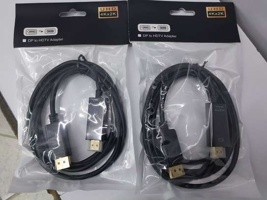 Display port to HDMI Cable 1.8 Meters, DisplayPort to HDMI image 3