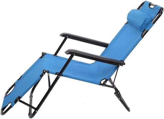 2-in-1 Beach Lounge Chair & Camping Chair image 9