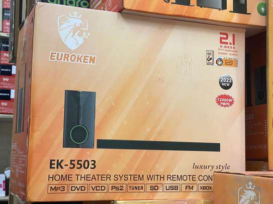 Euroken FM/BT/USB 2.1ch subwoofer Black image 1
