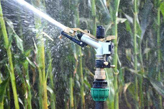 W01 Rain Gun Sprinkler With Tripod Stand image 2