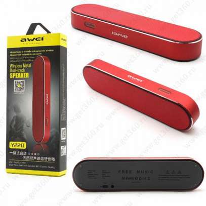 Awei Y220 Wireless Dual-Track Sensor Touch Bluetooth Speaker image 1