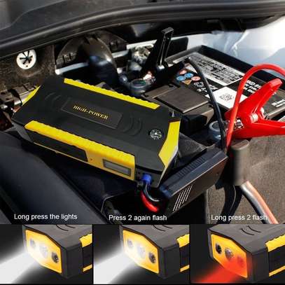 Car Battery Power Bank Jump Starter With Air Compressor image 3
