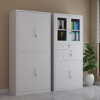 Office Cabinet : 2-Door Steel Office Cabinet With Safe image 6