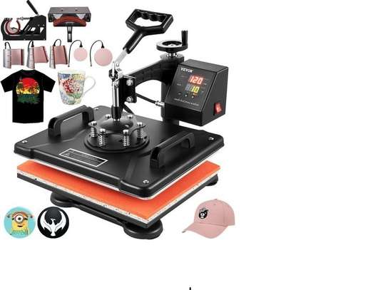 8 In 1 Combo Heat Press Machine Sublimation image 1