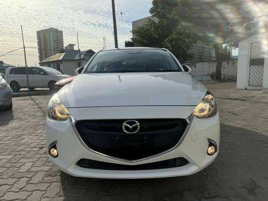 Mazda Demio petrol White 2018 sport image 1
