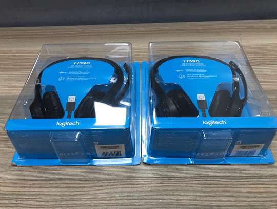 Logitech  h390 USB Headset with noise canceling Microphone image 2