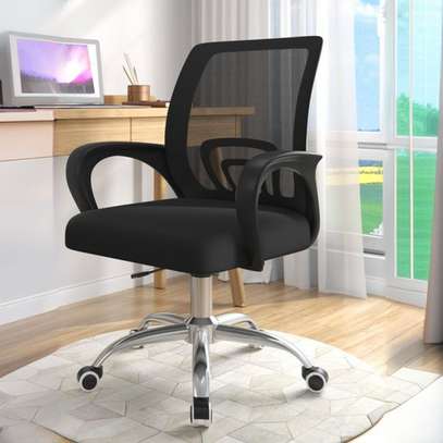 Office Chair: Clerical Mesh Light Weight Mesh Chair image 2