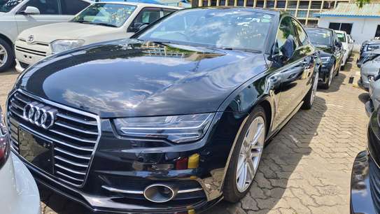 AUDI A7 Quattro black Sunroof 2018 TFSI image 2