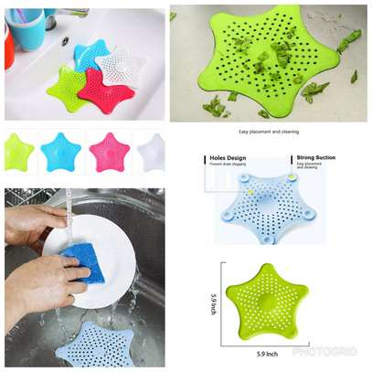 Star shaped sink strainers image 1