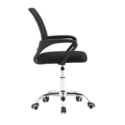 Black swivel office chair 8W image 1