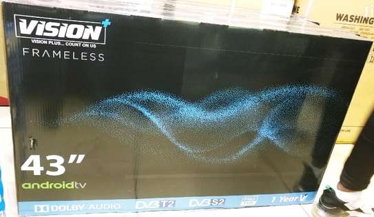 vision 43 inches smart android tv image 1