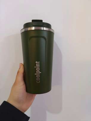 Large Capacity Portable Thermal Mug for Hot Coffee or Tea. image 5