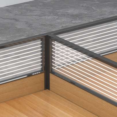 Office Desk: Commercial Office 4-Seater Workstation image 2