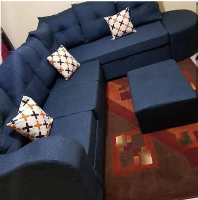 Five Seater L-Shaped Sofa image 1