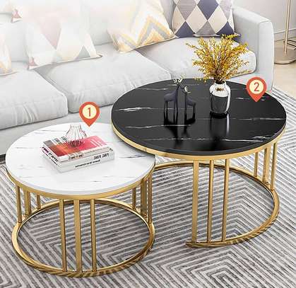 Office Table: Nestle Round Home Coffee Table image 3