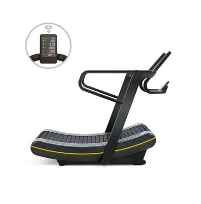 Manual  Curved Commercial Treadmill image 3