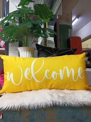 Trendy Decorative word pillows image 6